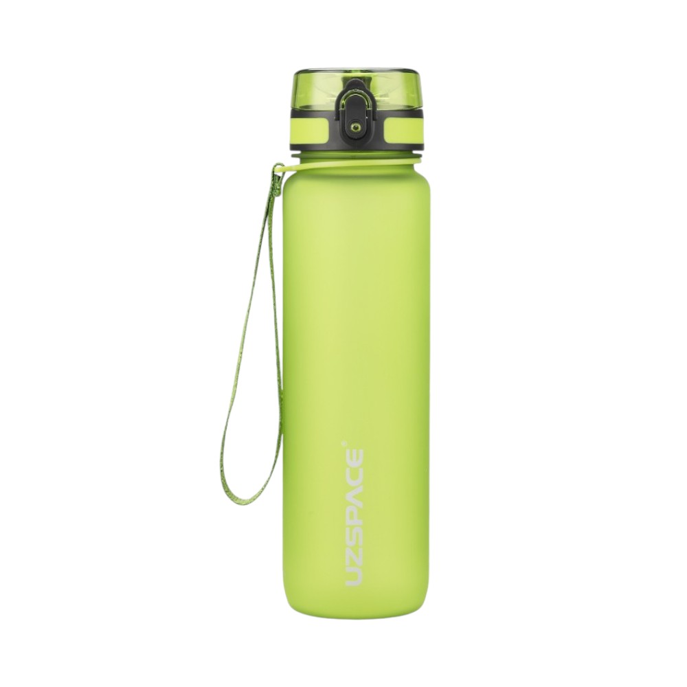 Uzspace Neon Frosted Tritan Water Bottle - 650ml, 800ml, 1000ml